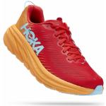 Chaussures de running Hoka rouges en fil filet vegan Pointure 42 pour homme en promo 
