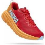 Chaussures de running Hoka rouges en fil filet vegan Pointure 46 pour homme en promo 