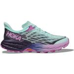 Chaussures de running Hoka Speedgoat violettes en fil filet vegan légères Pointure 40 pour femme en promo 