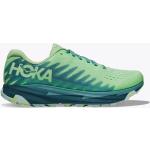Chaussures de running Hoka vertes en fil filet légères Pointure 36 look fashion pour femme en promo 