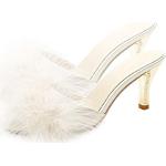 Chaussures montantes blanches Pointure 39 look sexy pour femme en promo 