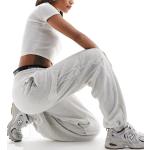 Joggings Hollister gris en polaire Taille S look casual pour femme en promo 