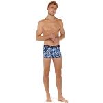 Boxers HOM bleu marine à fleurs oeko-tex en lot de 3 Taille XXL look fashion pour homme en promo 