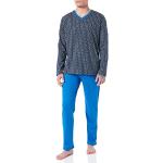 Pyjamas HOM bleu marine en coton Taille S look fashion pour homme 