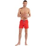 Shorts de bain HOM rouges à rayures oeko-tex Taille XL look fashion pour homme 