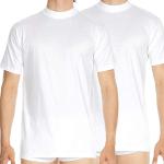 T-shirts HOM blancs en coton à manches courtes à manches courtes à col rond en lot de 2 Taille XXL look fashion pour homme 