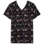 T-shirts col V HOM roses en microfibre à col en V Taille S pour femme en promo 