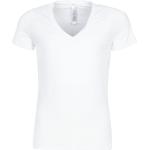 T-shirts col V HOM blancs à col en V Taille XXL pour homme 