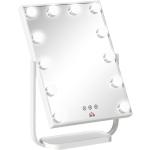 Miroirs de salle de bain Homcom blancs en métal modernes 