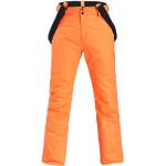 Pantalons de randonnée orange imperméables coupe-vents respirants Taille S look fashion pour homme 