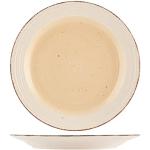 Assiettes plates Home blanc d'ivoire en lot de 6 diamètre 27 cm en promo 