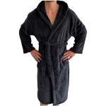 Peignoirs noirs en polyester Taille 3 XL look fashion pour homme 