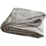 Homemaison Plaid, Polyester, Taupe, 200x140 cm