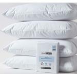 Protège oreiller Homescapes blancs en polyester lavable en machine en lot de 4 moelleux 40x80 cm pour enfant 