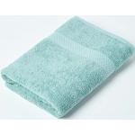 Serviettes de bain Homescapes vertes en coton 50x90 
