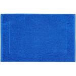 Tapis de bain Homescapes bleu roi en coton 