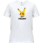 Homme T-Shirt Pikaboy Playboy Parodie (M)