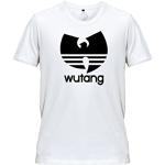T-shirts blancs à manches courtes Wu-Tang Clan à manches courtes Taille 3 XL look fashion pour homme 