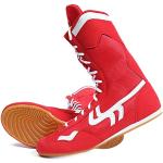 Chaussures de lutte rouges en cuir synthétique Pointure 41 look fashion pour enfant 