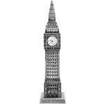 Horloges argentées à motif Londres 