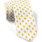 Cravates de mariage jaunes en microfibre look fashion pour homme 
