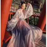 Robes fleuries à fleurs Taille XXL look asiatique pour femme 