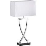 Lampes de table Honsel ampoules E27 blanches en métal 