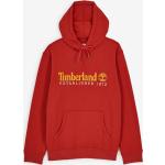 Sweats Timberland rouges à capuche Taille L look casual pour homme en promo 