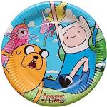Hora De Aventuras Adventure Time Verbetena 016001017 Lot de 8 Assiettes 23 cm
