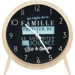 Horloges design Paris Prix noires en promo 