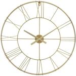 Horloges design Atmosphera dorées en métal 