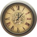 Horloges Chehoma beiges en métal rétro 