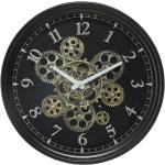 Horloges design Atmosphera noires en verre 