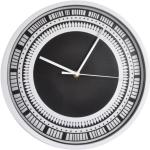 Horloges design Paris Prix noires en plastique en promo 