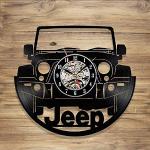 Horloges design à motif voitures Jeep modernes 