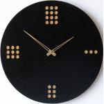 Horloges design marron en feutre contemporaines 