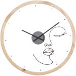 Horloges design Atmosphera marron en sapin contemporaines 