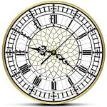 Horloges design marron en plastique à motif Londres Jake et les pirates Tic-Tac contemporaines 