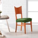 Housses de chaise vertes en tissu extensibles en lot de 2 en promo 