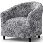 Housses de fauteuil grises à effet léopard en polyester en promo 
