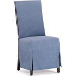Housses de chaise bleues en lot de 2 en promo 
