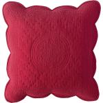 Boutis Blancheporte rouges en coton lavable en machine 40x40 cm en promo 