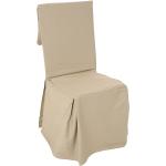 Housse de chaise, coton, beige, 45x130 cm DTE_Lot 4 Unisexe
