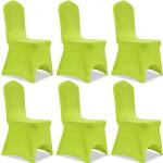 Housses de chaise vert pomme extensibles 