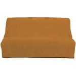 Housses de clic clac marron en coton 140x190 cm 