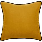 Housses de coussin Vent du Sud dorées en coton à motif France 45x45 cm 