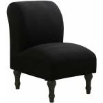 Housses de fauteuil noires en polyester à motif animaux extensibles modernes 