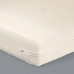 Alèses de lit Blancheporte beiges en coton lavable en machine 90x190 cm en promo 
