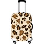 Housses beiges à effet léopard de valise look fashion 