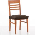 Galettes de chaise Blancheporte marron extensibles en lot de 2 en promo 